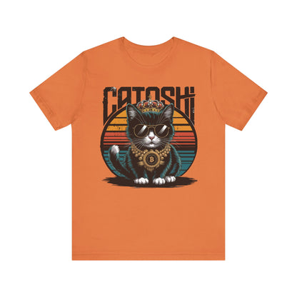 Black Catoshi Unisex Short Sleeve Tee