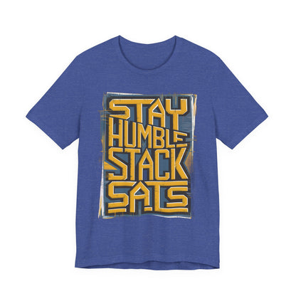 Humble Sats Unisex Short Sleeve Tee
