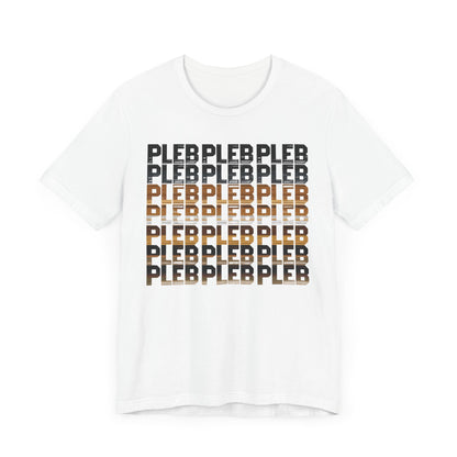 21 Retro Plebs Unisex Short Sleeve Tee