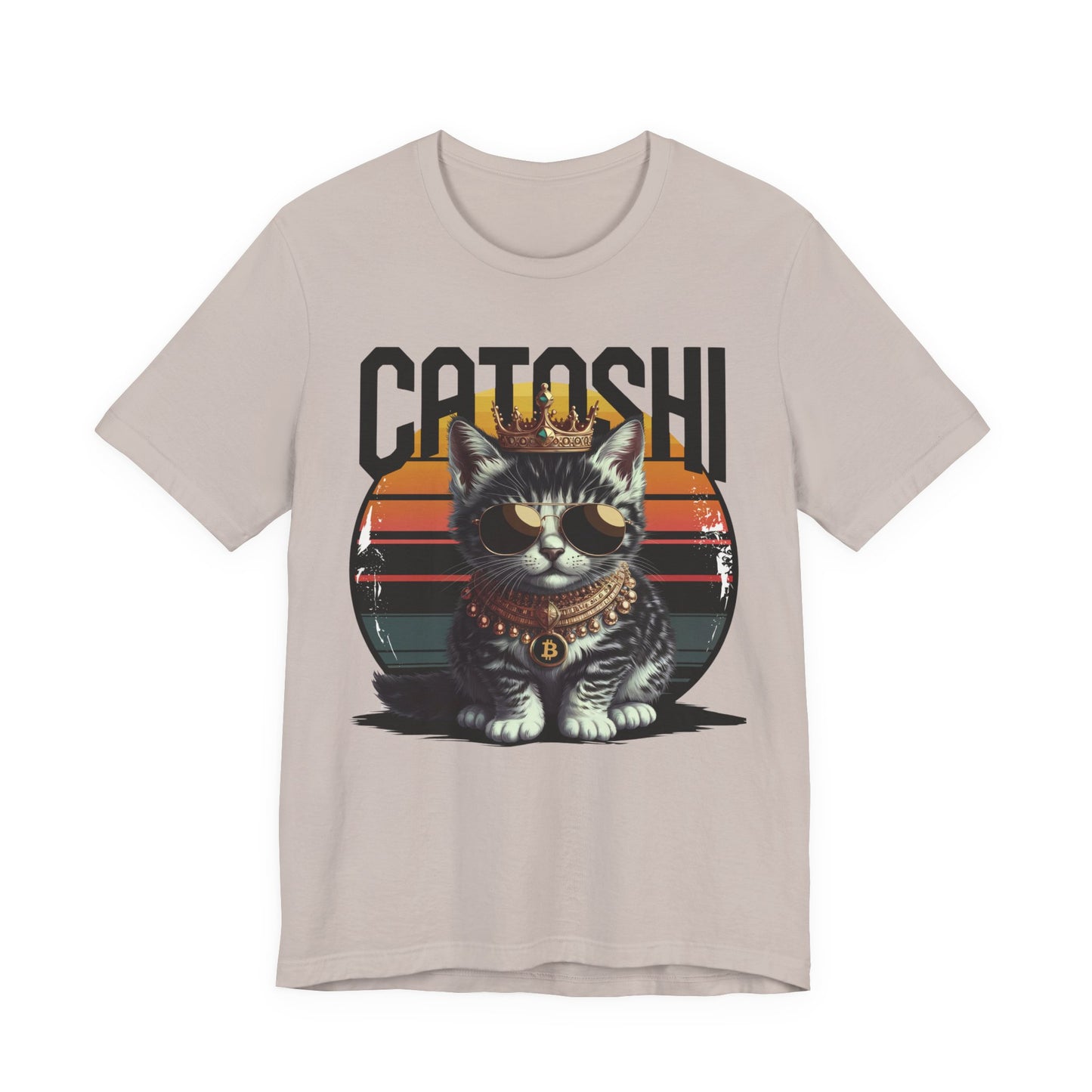 Grey Catoshi N Unisex Short Sleeve Tee