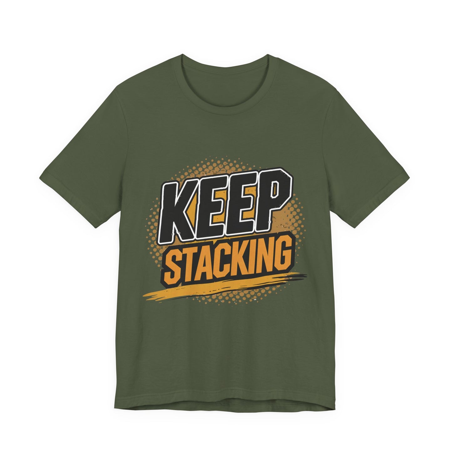 Keep Stacking Unisex Short Sleeve Tee