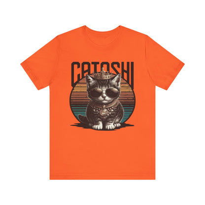 Grey Catoshi Unisex Short Sleeve Tee