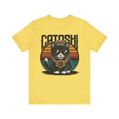 Black Catoshi Unisex Short Sleeve Tee