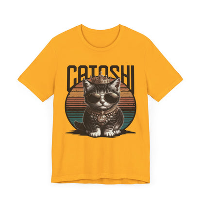 Grey Catoshi Unisex Short Sleeve Tee