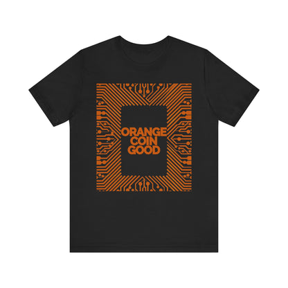 Orange Onboard Unisex Short Sleeve Tee