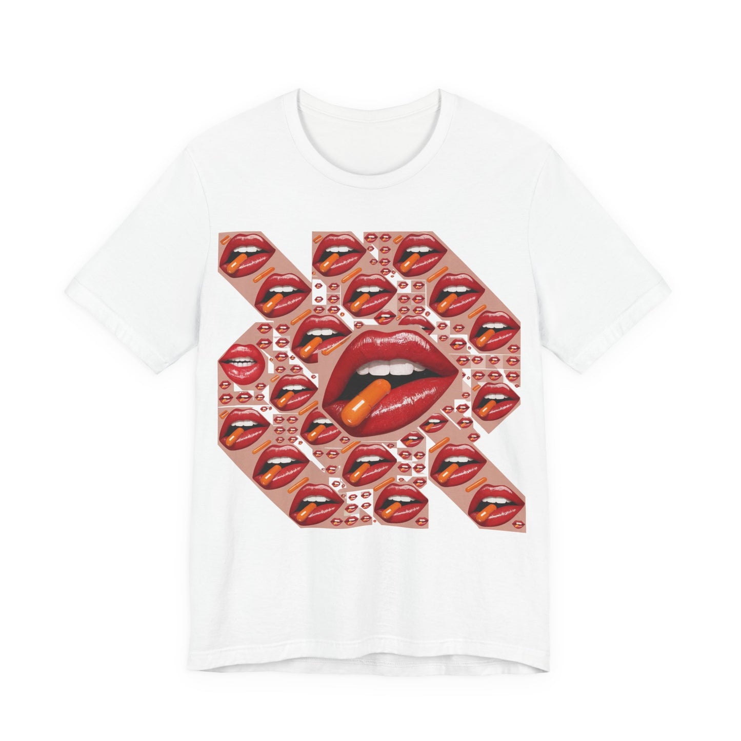 OP Breaky Lips Unisex Short Sleeve Tee