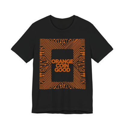 Orange Onboard Unisex Short Sleeve Tee