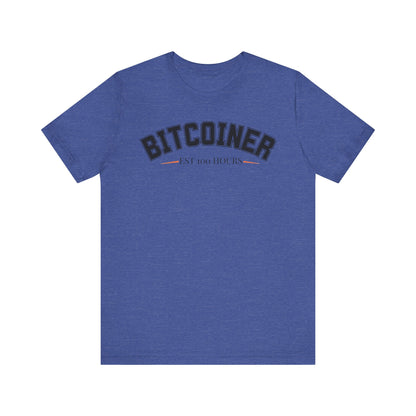 Bitcoiner100 Unisex Short Sleeve Tee