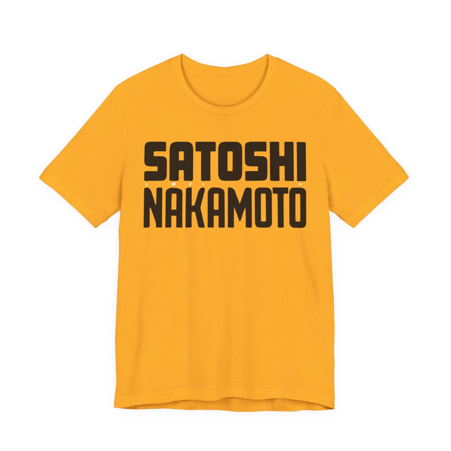 Satoshi Nakamoto Unisex Short Sleeve Tee