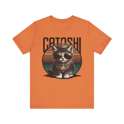 Grey Catoshi Unisex Short Sleeve Tee