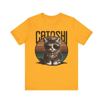 Grey Catoshi Unisex Short Sleeve Tee