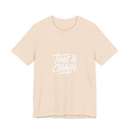 Time & Chain Unisex Short Sleeve Tee