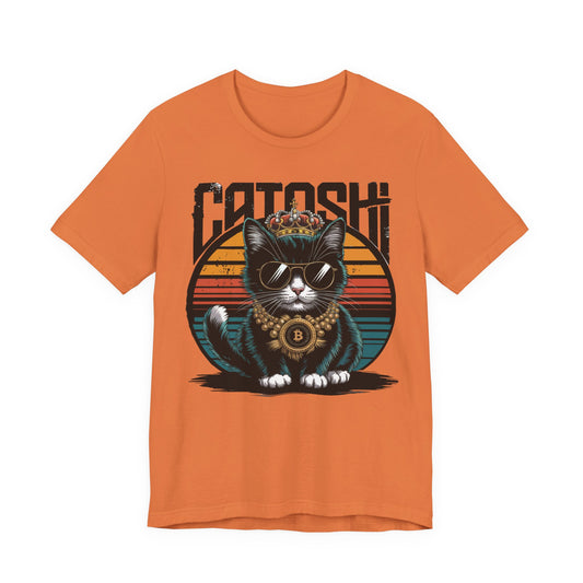 Black Catoshi Unisex Short Sleeve Tee