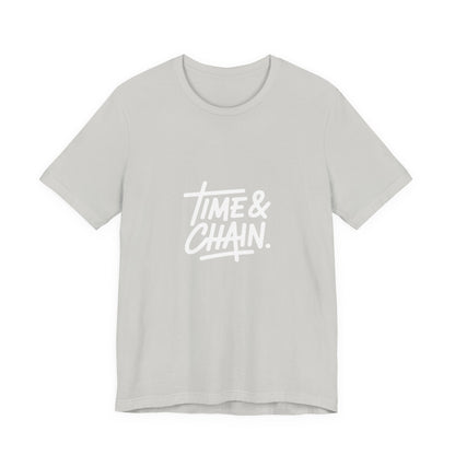 Time & Chain Unisex Short Sleeve Tee