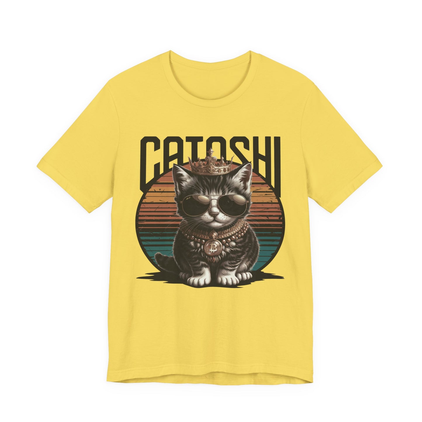 Grey Catoshi Unisex Short Sleeve Tee