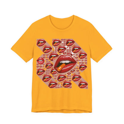 OP Breaky Lips Unisex Short Sleeve Tee