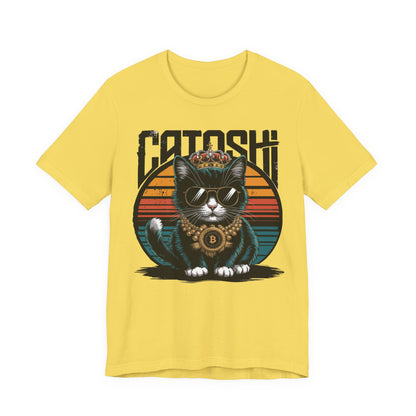 Black Catoshi Unisex Short Sleeve Tee