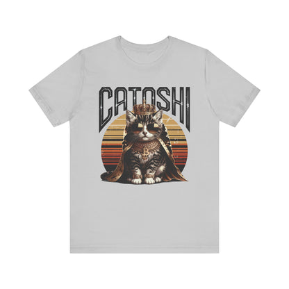 Royal Grey Catoshi Unisex Short Sleeve Tee