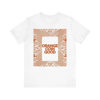 Orange Onboard Unisex Short Sleeve Tee