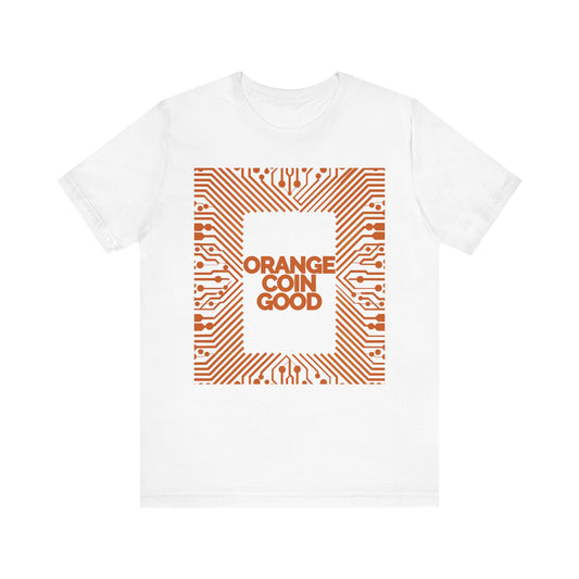 Orange Onboard Unisex Short Sleeve Tee